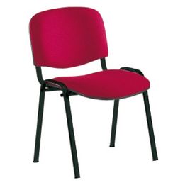 Comprar Silla confidente Class sin brazos tapizado 1 negro
