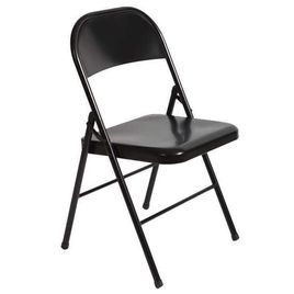 Comprar Silla plegable Day de estructura metálica color negro