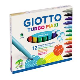 Comprar Estuche 12 rotuladores Turbo Maxi colores surtidos