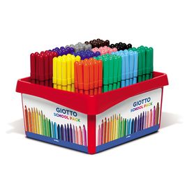 Comprar Caja School Pack 108 rotuladores Turbo Maxi colores surtidos