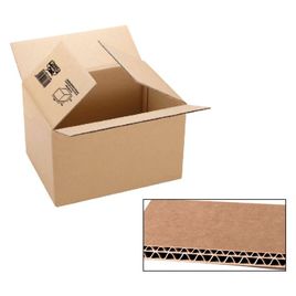 Comprar Pack 5 cajas embalaje de cartón canal doble 8mm 400x290x200mm