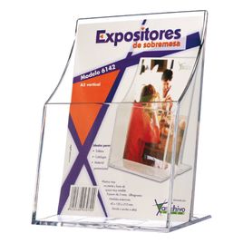 Comprar Expositor portafolletos premium 1/3 A4 vertical