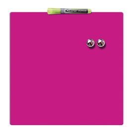 Comprar Pizarra hogar Quartet cuadrada magnética 36x36 cm color rosa