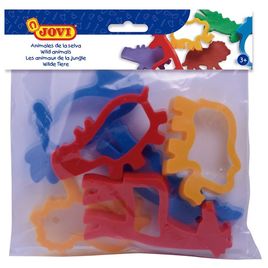Comprar Bolsa 6 moldes animales jungla