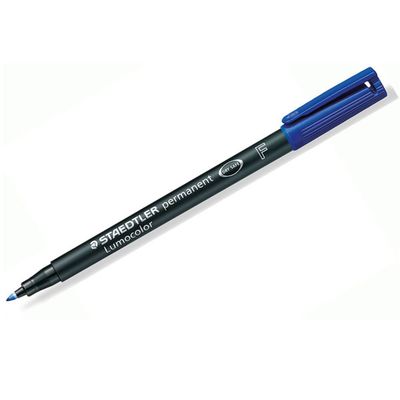 Comprar Rotulador permanente Staedtler Lumocolor trazo 0,6mm azul