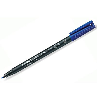 Comprar Rotulador permanente Staedtler Lumocolor trazo 0,9mm azul